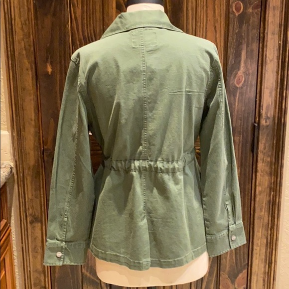 Anthropology Sanctuary liberty Military Jacket Army Green - Picture 4 of 6